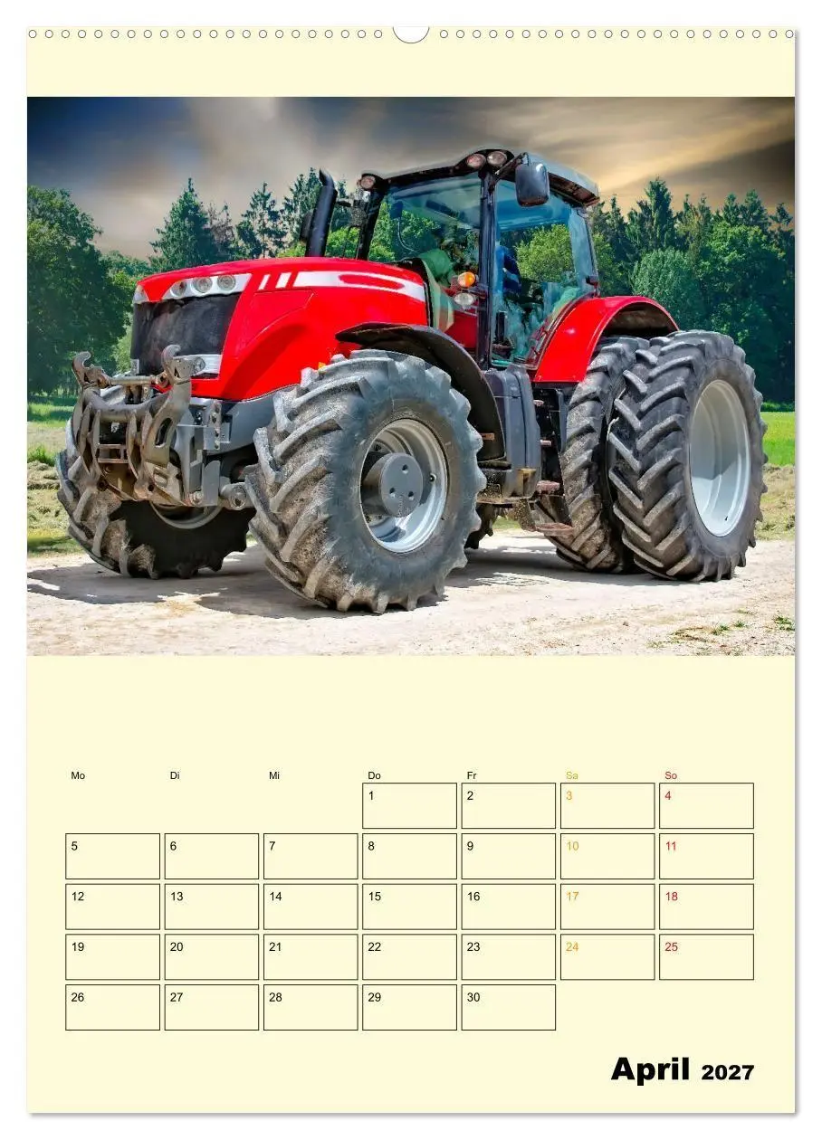 Bild: 9783569414280 | Traktor Giganten (hochwertiger Premium Wandkalender 2027 DIN A2...