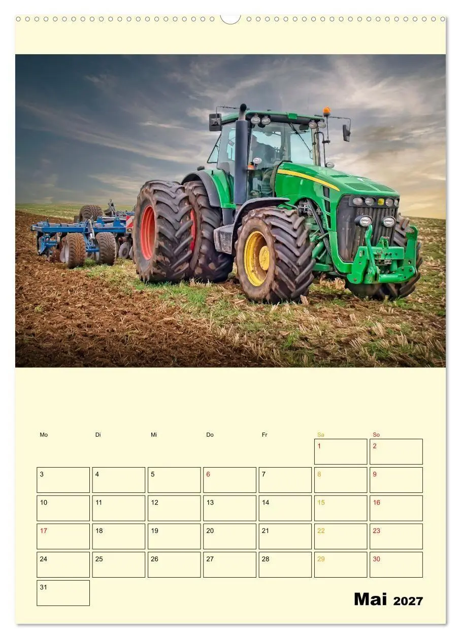 Bild: 9783569414280 | Traktor Giganten (hochwertiger Premium Wandkalender 2027 DIN A2...
