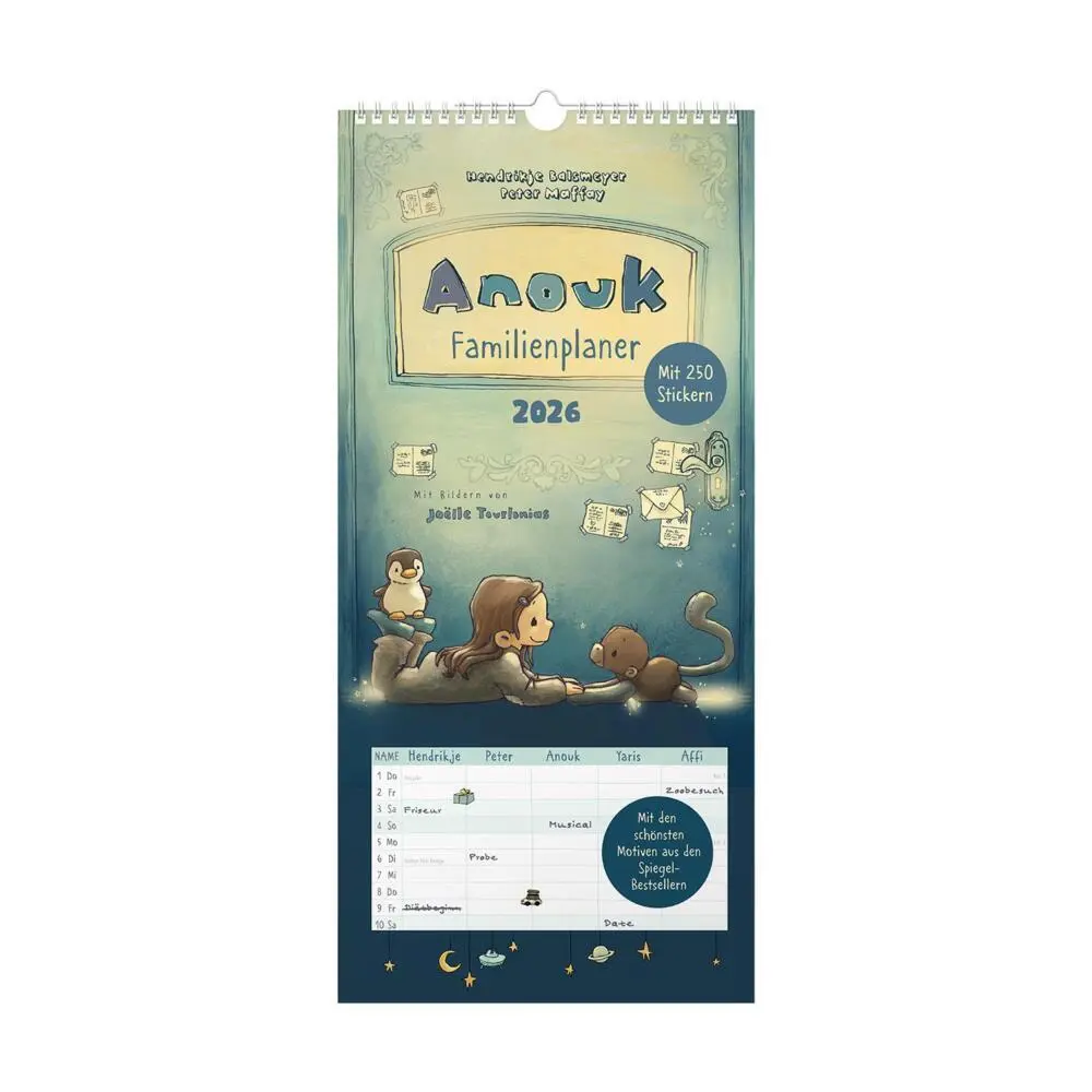 Cover: 4036018744380 | Planer für Familie 2026 Anouk | Kalender | Deutsch | 2026 | sheepworld