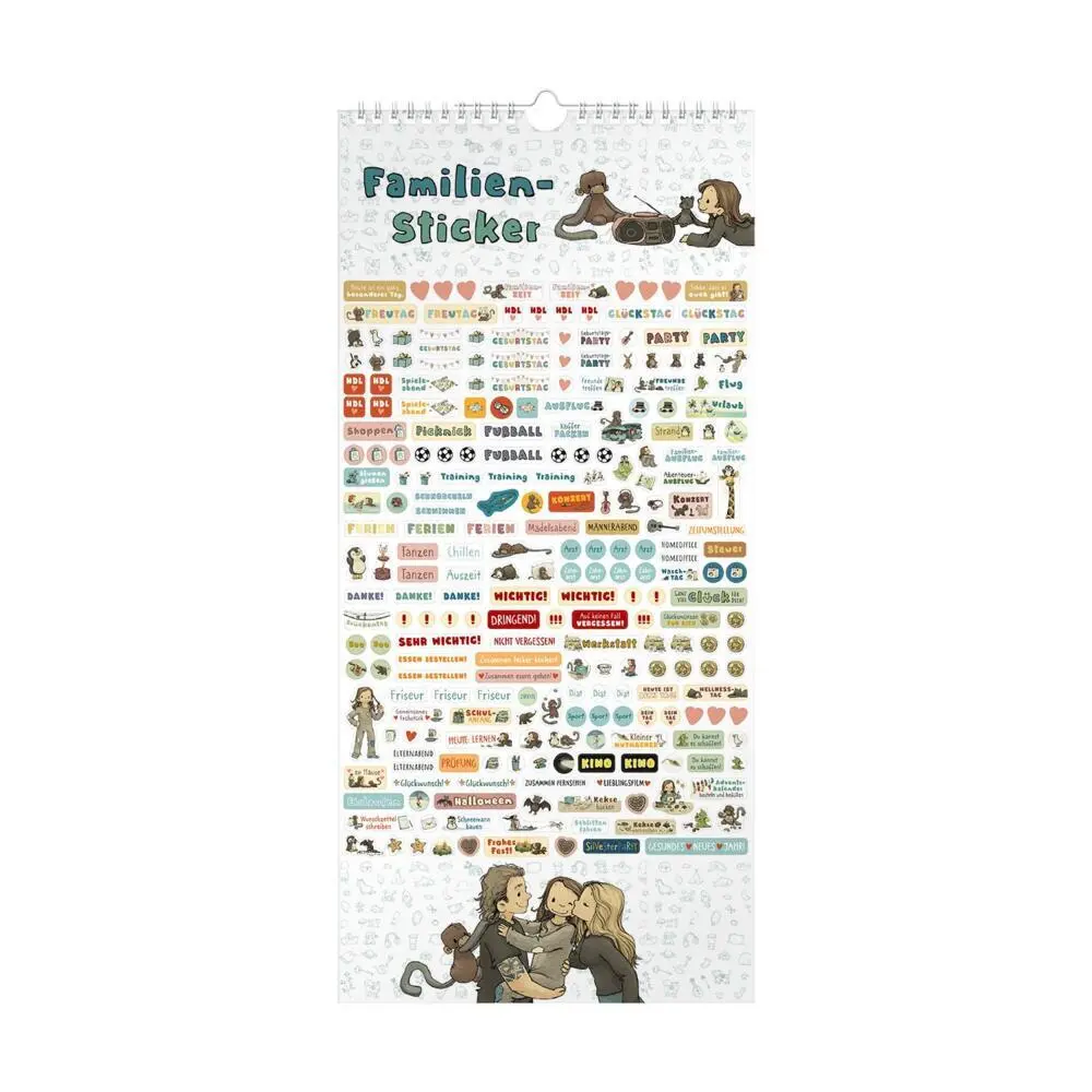 Bild: 4036018744380 | Planer für Familie 2026 Anouk | Kalender | Deutsch | 2026 | sheepworld