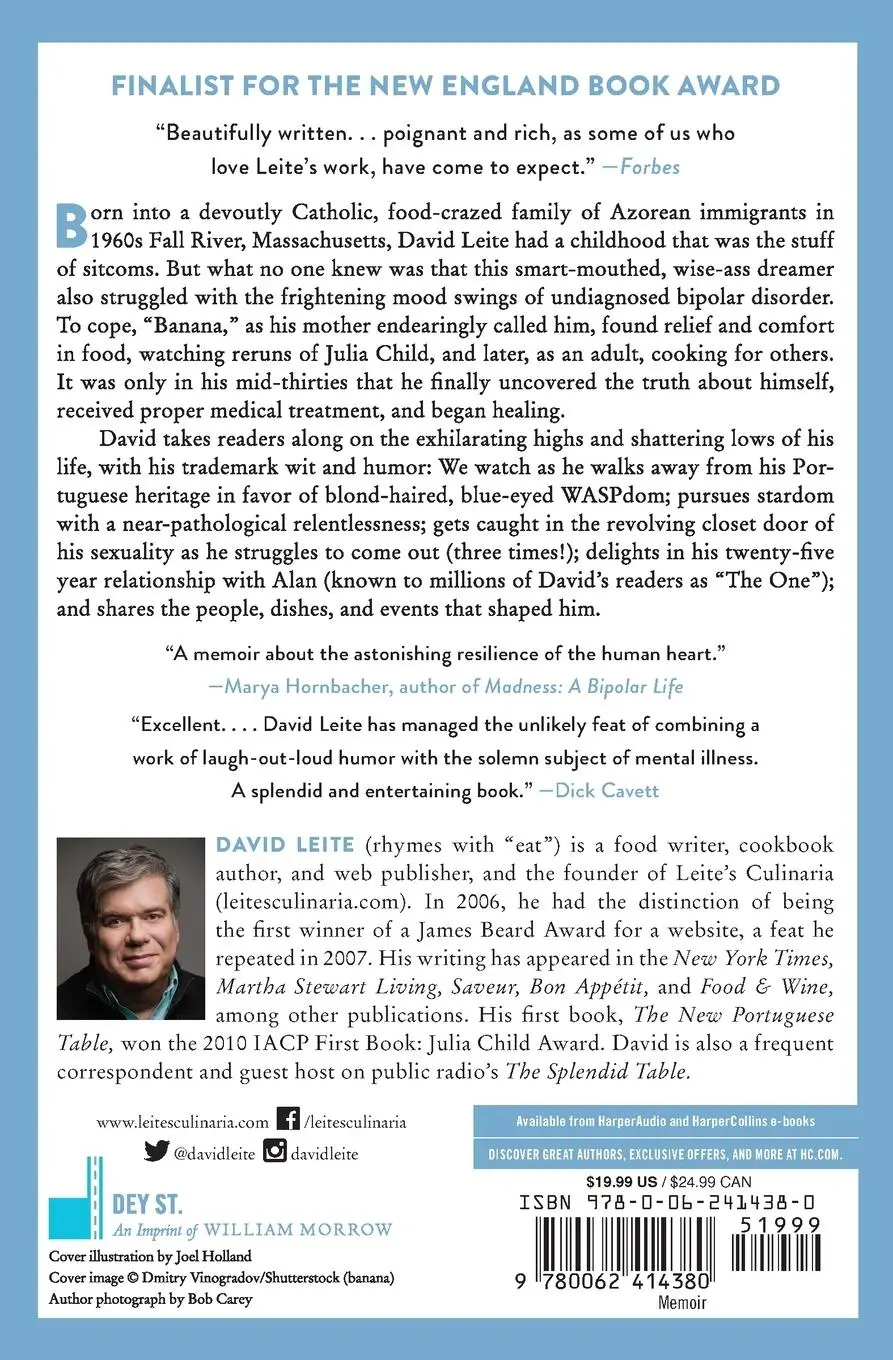 Rückseite: 9780062414380 | Notes on a Banana | David Leite | Taschenbuch | Englisch | 2019
