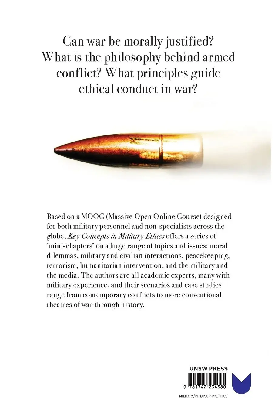 Rückseite: 9781742234380 | Key Concepts in Military Ethics | Deane-Peter Baker | Taschenbuch