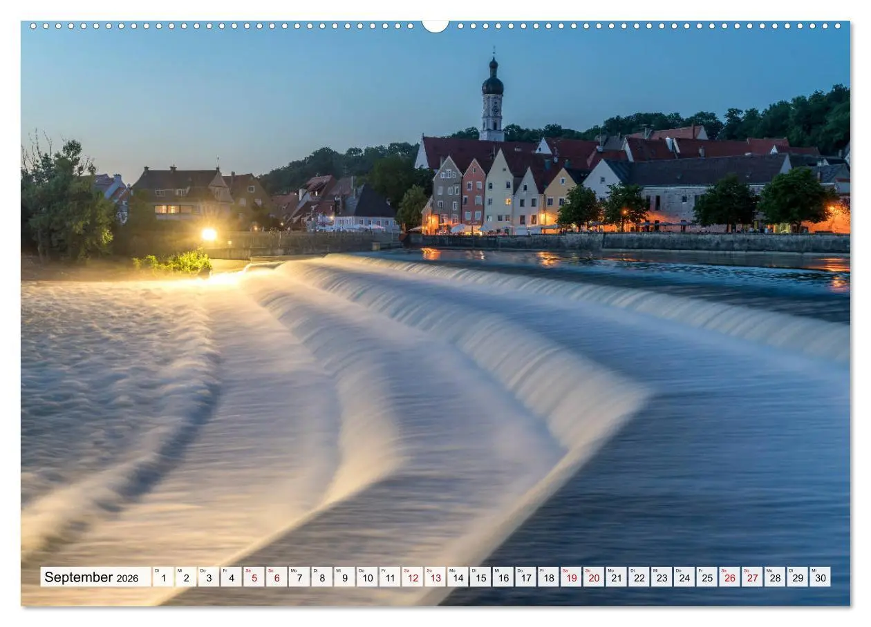 Bild: 9783457774380 | Landsberg am Lech (Wandkalender 2026 DIN A2 quer), CALVENDO...