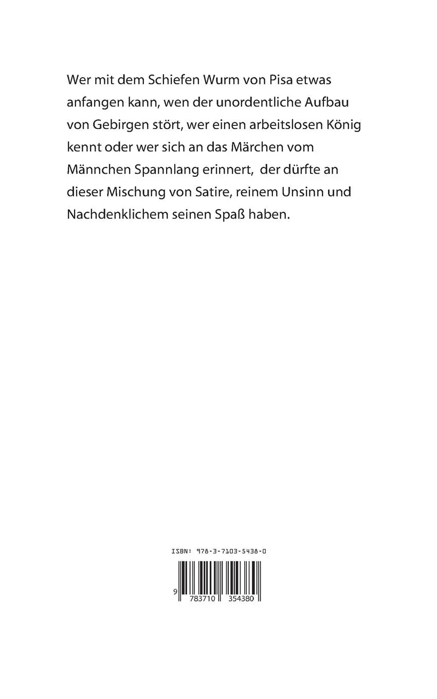 Rückseite: 9783710354380 | Also gut, dann eben Sammelsurium | Frank Hoffmann | Taschenbuch | 2022
