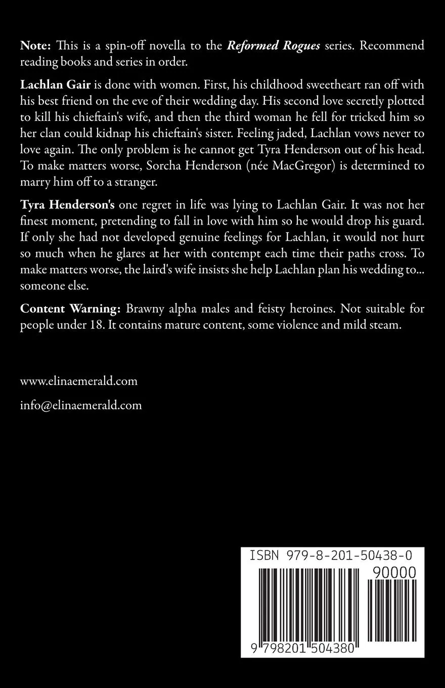 Rückseite: 9798201504380 | Lachlan | Elina Emerald | Taschenbuch | Englisch | 2021