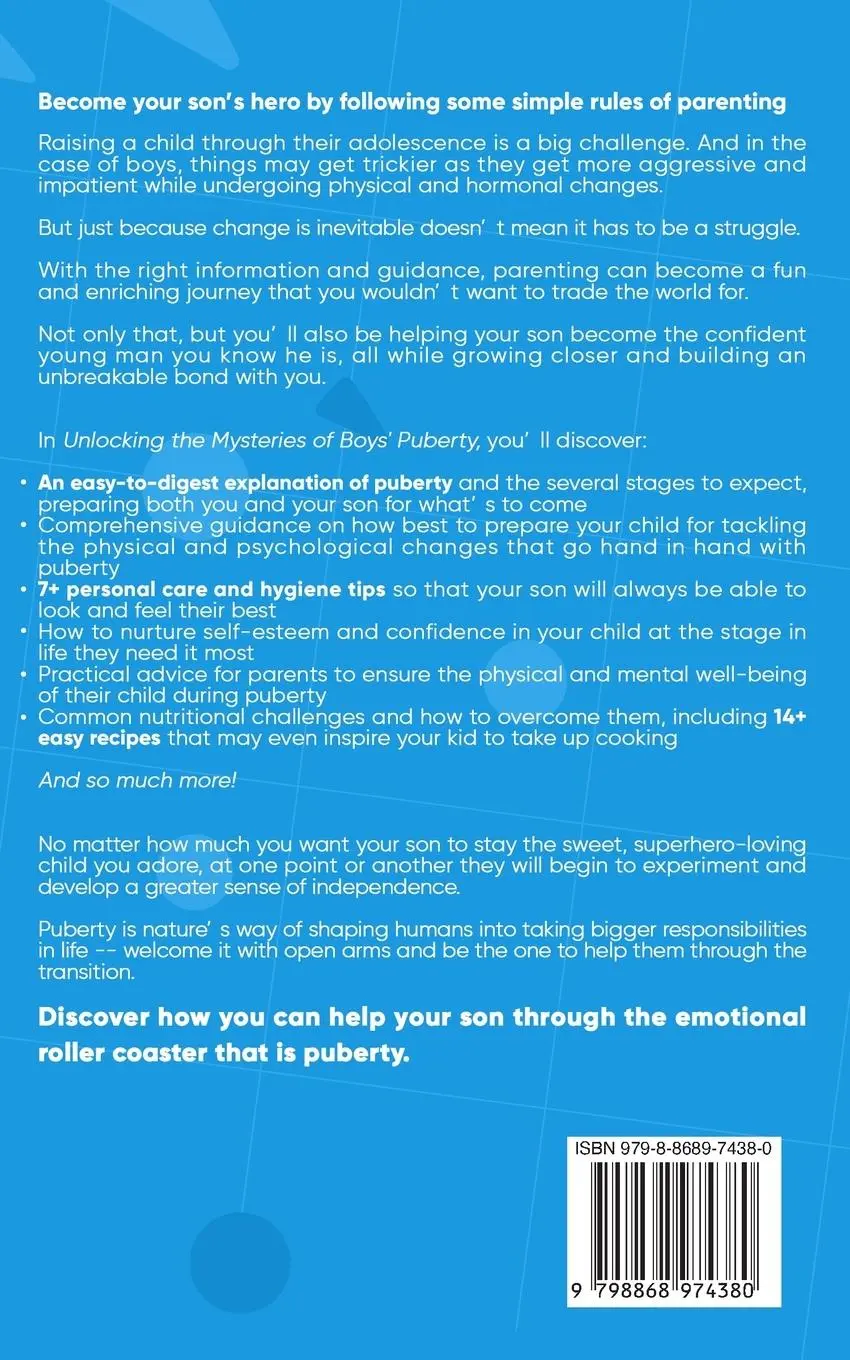 Rückseite: 9798868974380 | Unlocking The Mysteries Of Boys' Puberty | Alexander Woolery | Buch