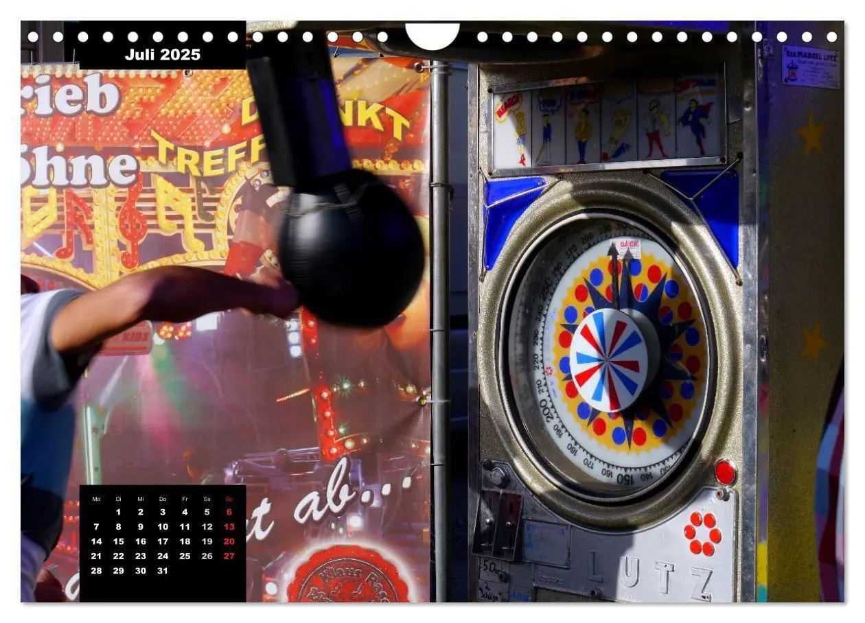 Bild: 9783435744480 | Kirmesrummel (Wandkalender 2025 DIN A4 quer), CALVENDO Monatskalender