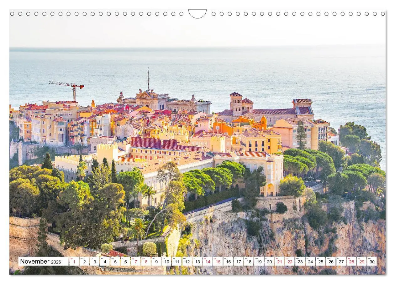 Bild: 9783457694480 | Monaco - Reiseziel am Mittelmeer (Wandkalender 2026 DIN A3 quer),...