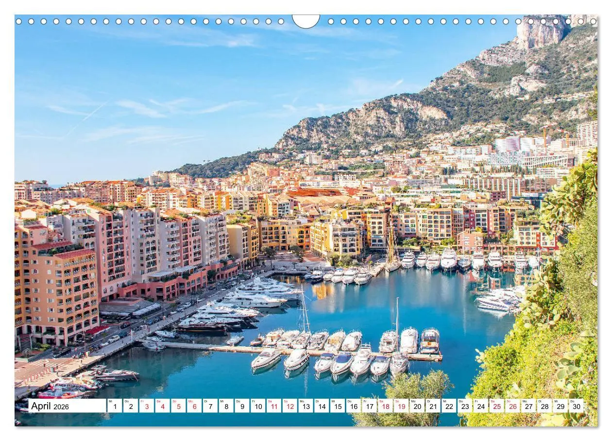 Bild: 9783457694480 | Monaco - Reiseziel am Mittelmeer (Wandkalender 2026 DIN A3 quer),...