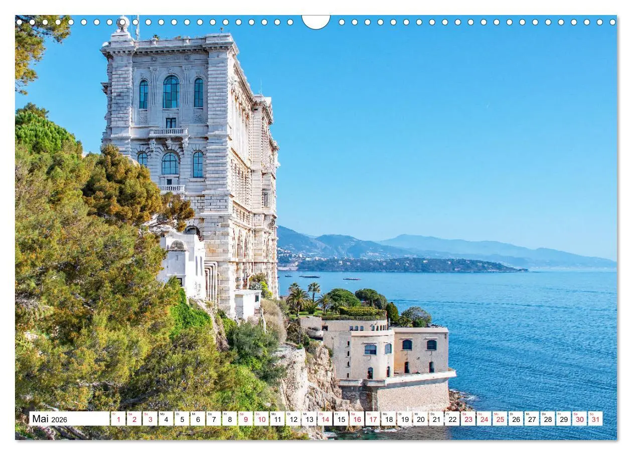 Bild: 9783457694480 | Monaco - Reiseziel am Mittelmeer (Wandkalender 2026 DIN A3 quer),...