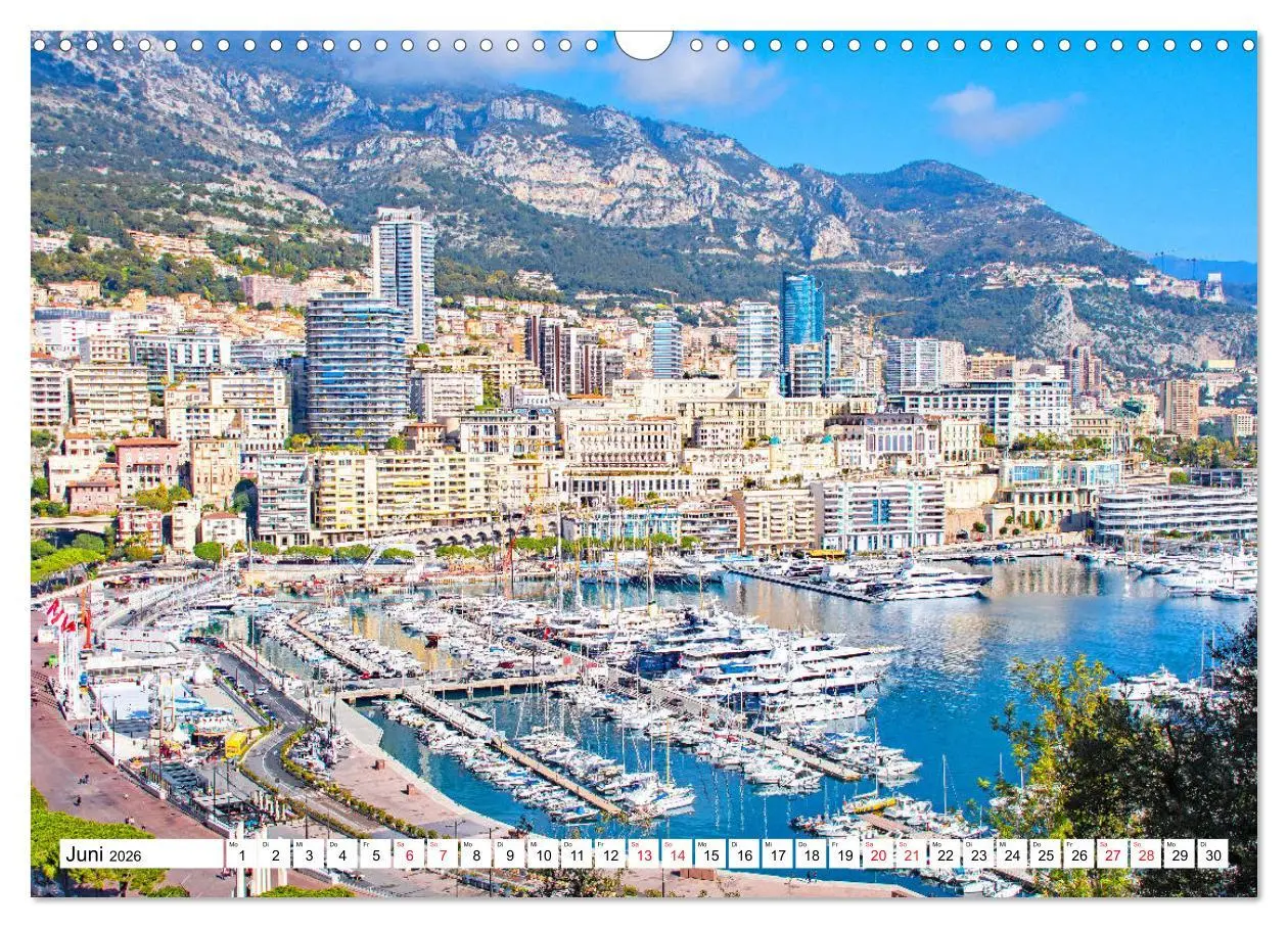Bild: 9783457694480 | Monaco - Reiseziel am Mittelmeer (Wandkalender 2026 DIN A3 quer),...