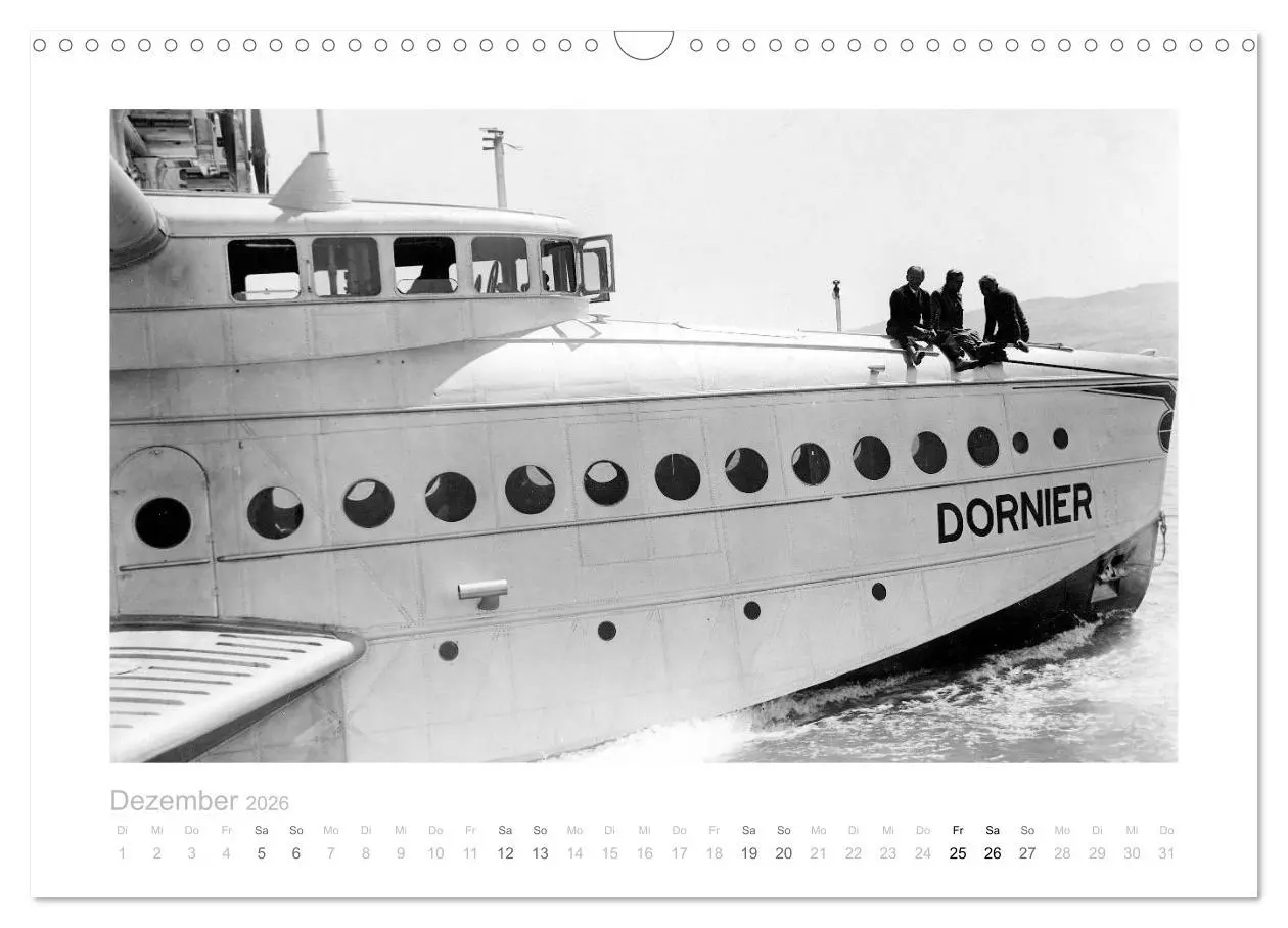Bild: 9783457904480 | Reise mit dem Flugschiff - Dornier (Wandkalender 2026 DIN A3 quer),...