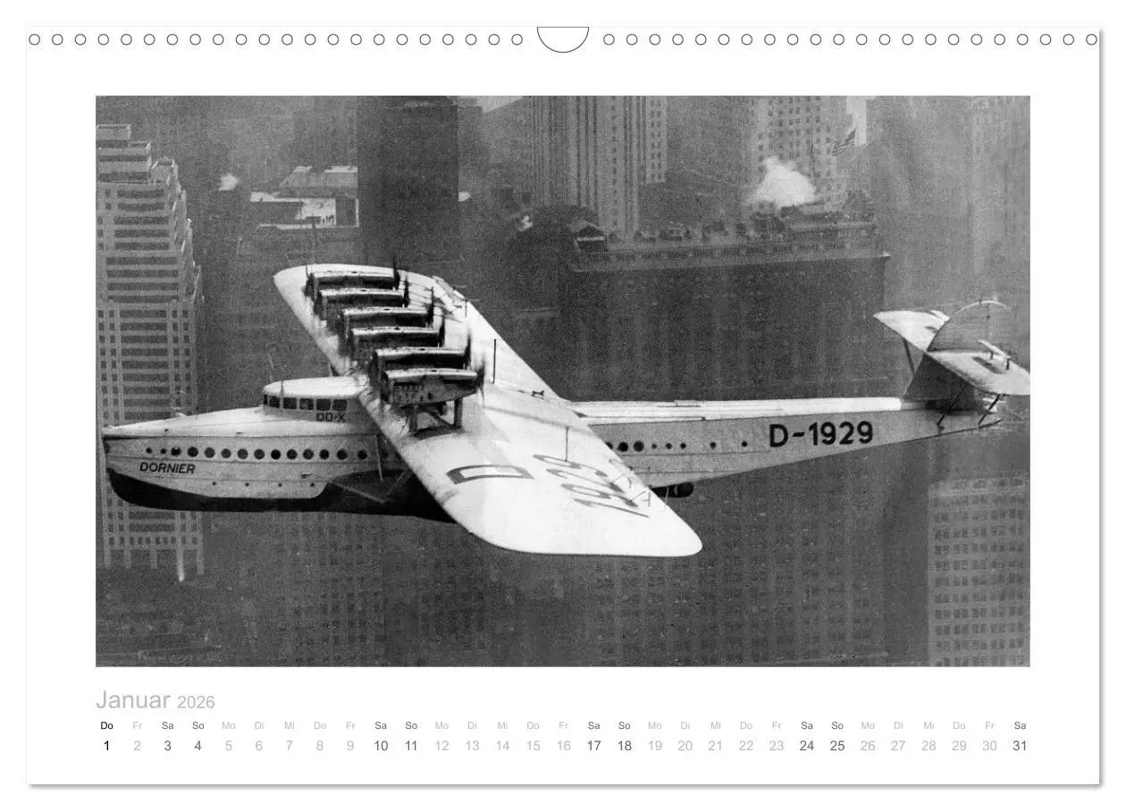 Bild: 9783457904480 | Reise mit dem Flugschiff - Dornier (Wandkalender 2026 DIN A3 quer),...