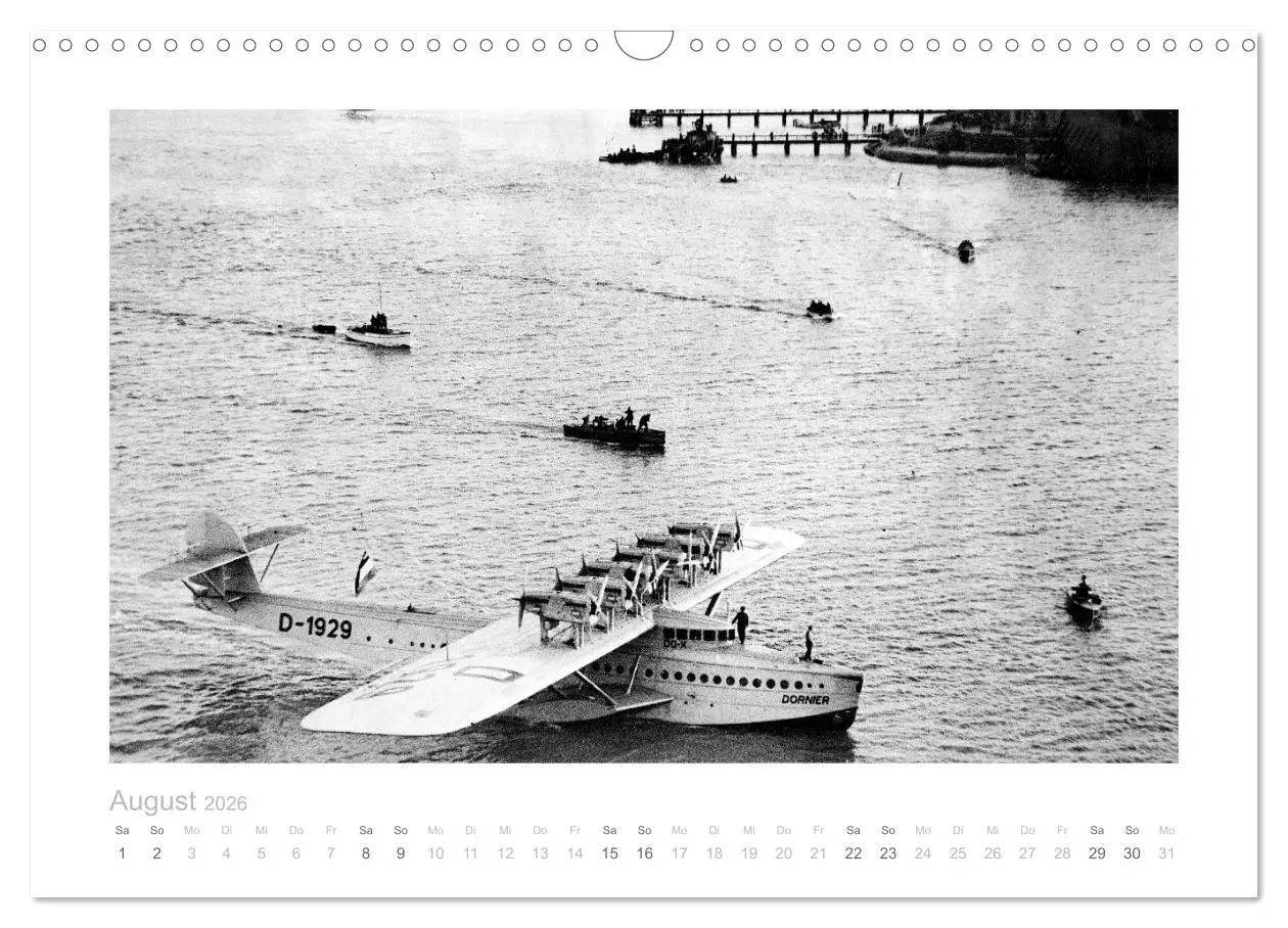 Bild: 9783457904480 | Reise mit dem Flugschiff - Dornier (Wandkalender 2026 DIN A3 quer),...