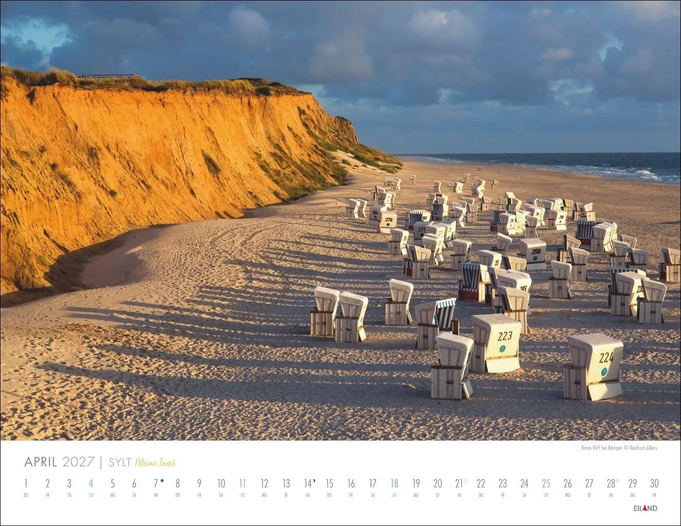 Bild: 9783964024480 | Sylt - Meine Insel Kalender 2027 | Eiland | Kalender | Spiralbindung