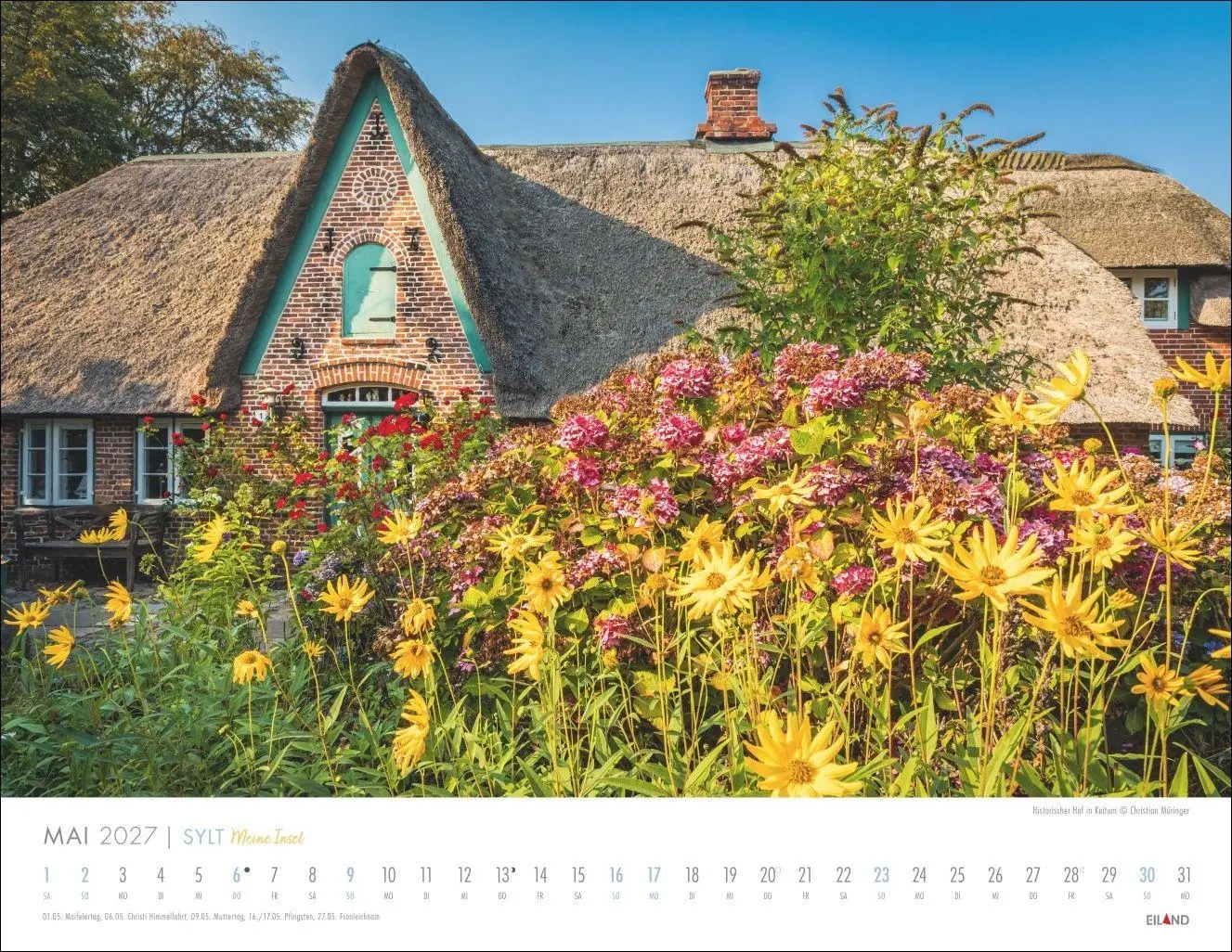 Bild: 9783964024480 | Sylt - Meine Insel Kalender 2027 | Eiland | Kalender | Spiralbindung