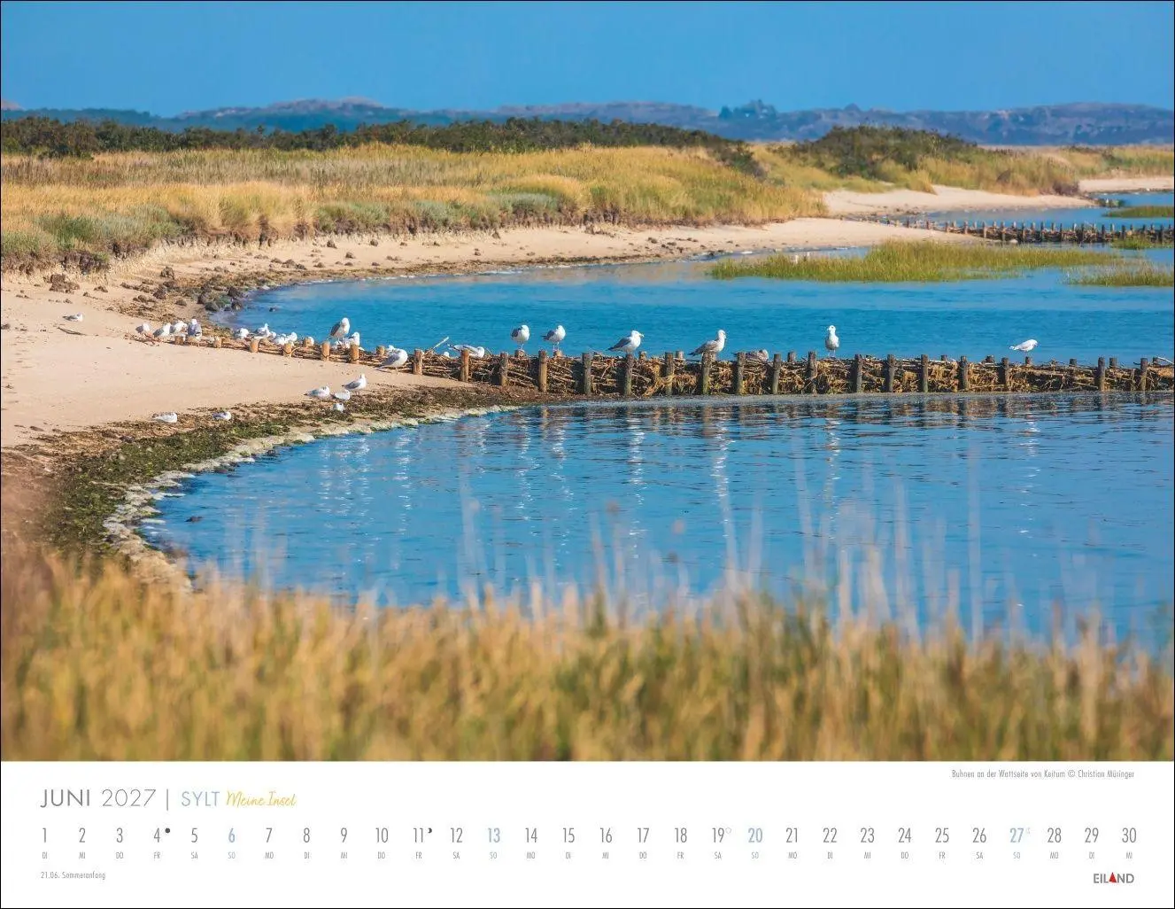 Bild: 9783964024480 | Sylt - Meine Insel Kalender 2027 | Eiland | Kalender | Spiralbindung