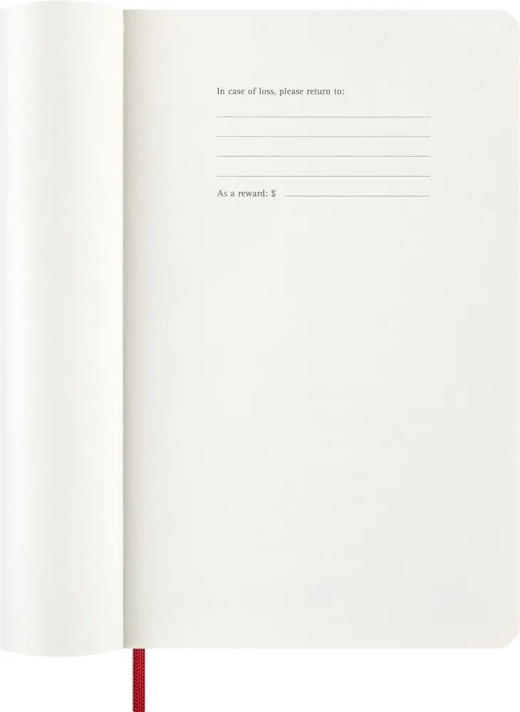 Bild: 8056999274580 | Moleskine 12 Monate Tageskalender 2026, Large/A5, 1 Tag = 1 Seite,...