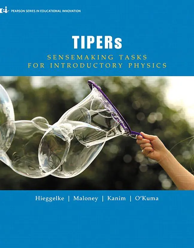Cover: 9780132854580 | TIPERs: Sensemaking Tasks for Introductory Physics | Hieggelke (u. a.)
