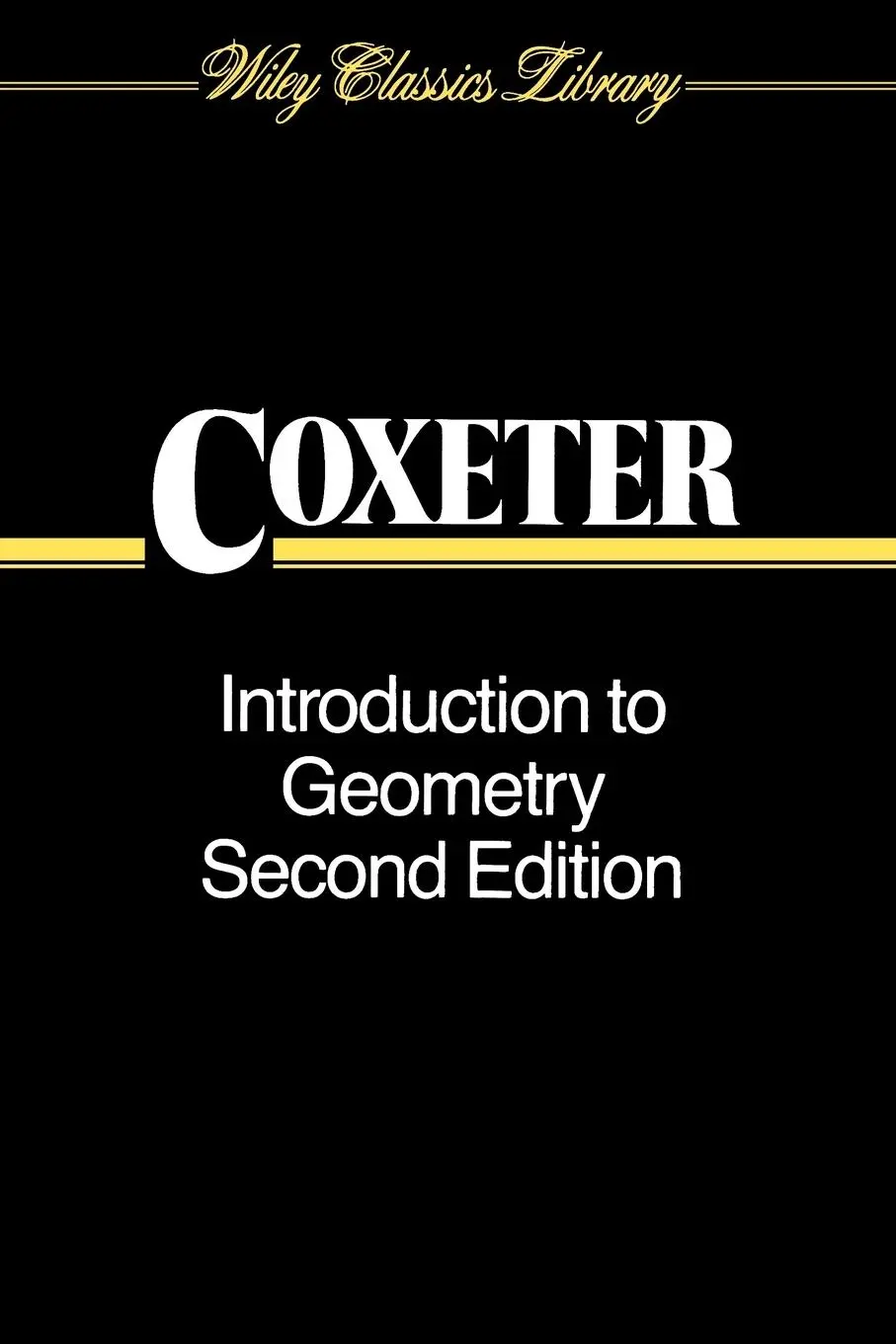 Cover: 9780471504580 | Introduction to Geometry | H. S. M. Coxeter | Taschenbuch | Englisch