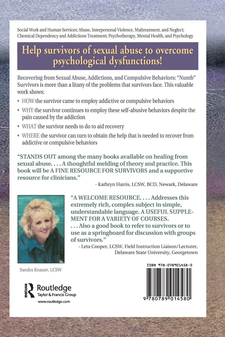 Rückseite: 9780789014580 | Recovering from Sexual Abuse, Addictions, and Compulsive Behaviors