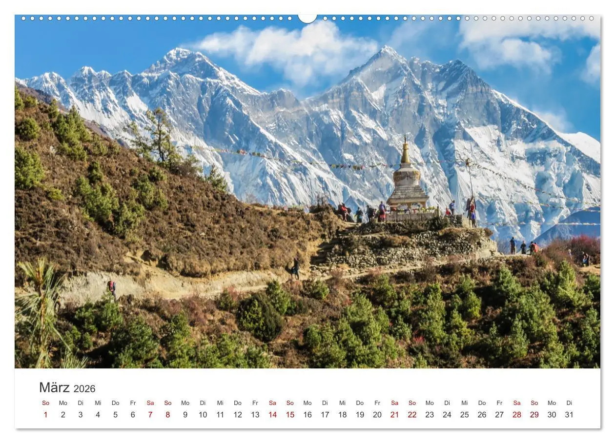 Bild: 9783457444580 | Nepal - Mitten im Himalaya (hochwertiger Premium Wandkalender 2026...