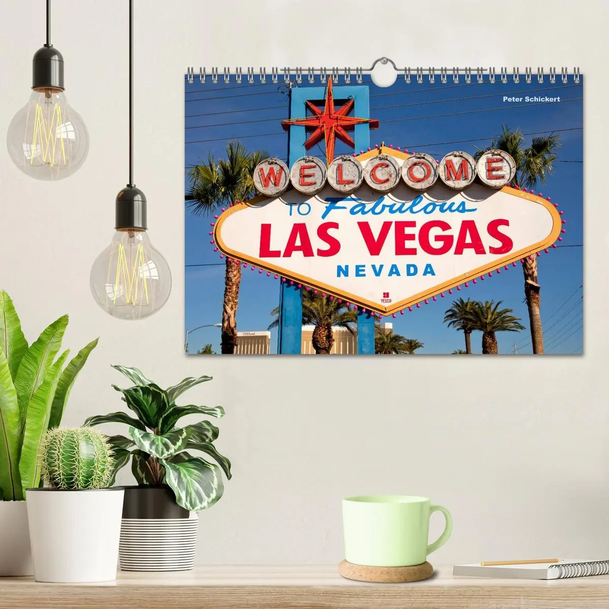 Bild: 9783516224580 | Las Vegas (Wandkalender 2026 DIN A4 quer), CALVENDO Monatskalender