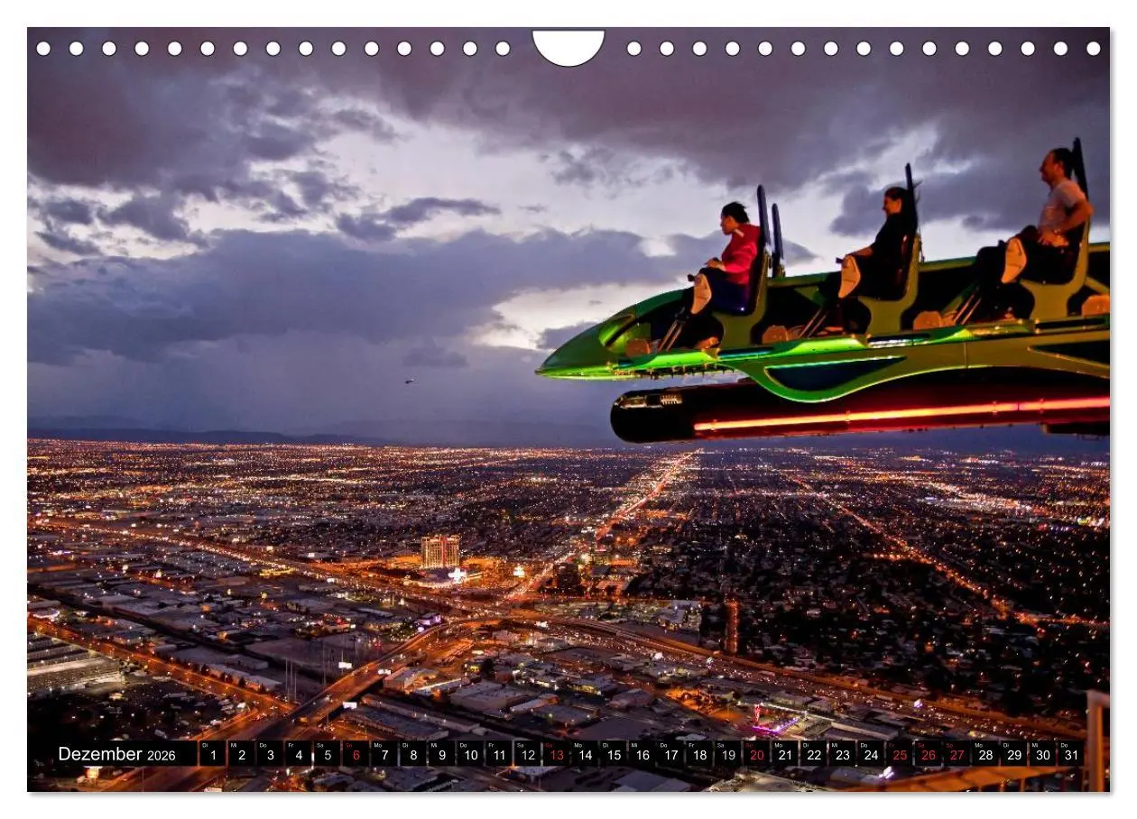 Bild: 9783516224580 | Las Vegas (Wandkalender 2026 DIN A4 quer), CALVENDO Monatskalender