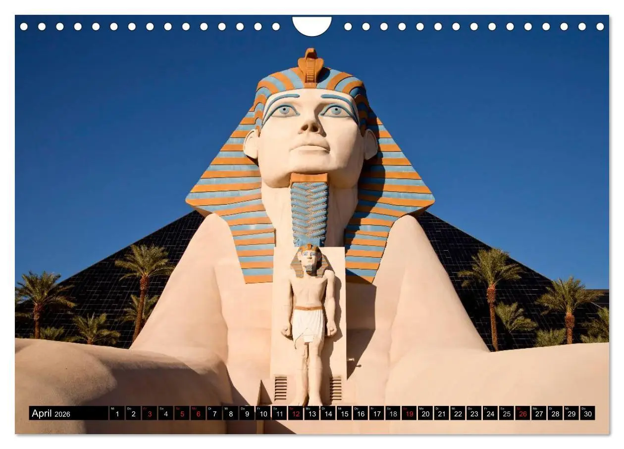 Bild: 9783516224580 | Las Vegas (Wandkalender 2026 DIN A4 quer), CALVENDO Monatskalender