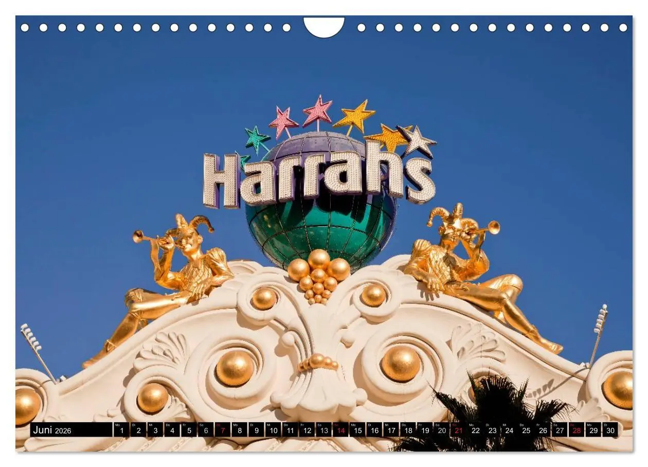 Bild: 9783516224580 | Las Vegas (Wandkalender 2026 DIN A4 quer), CALVENDO Monatskalender
