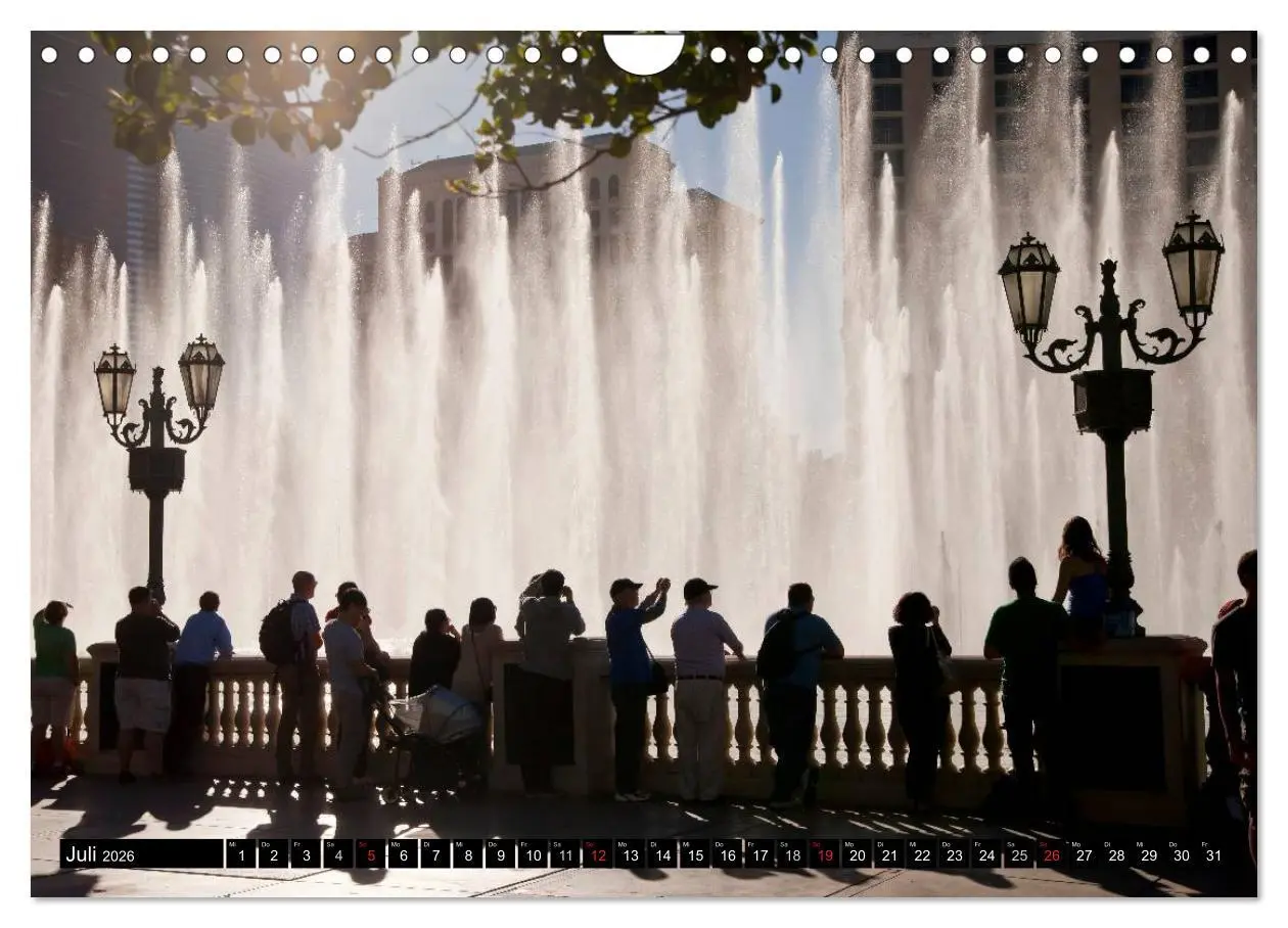 Bild: 9783516224580 | Las Vegas (Wandkalender 2026 DIN A4 quer), CALVENDO Monatskalender