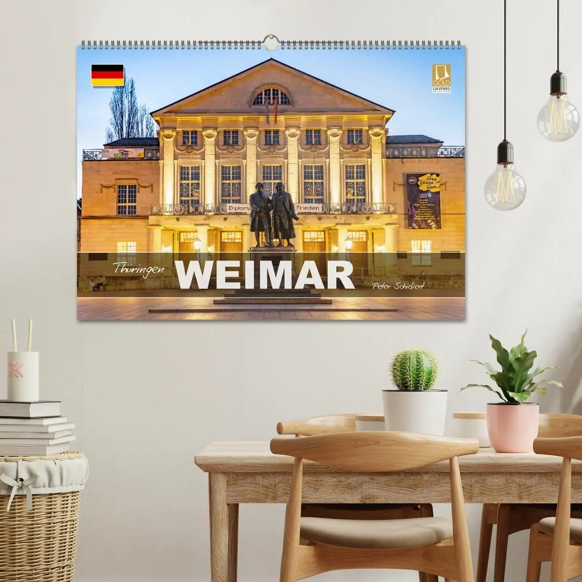 Bild: 9783516774580 | Thüringen - Weimar (Wandkalender 2027 DIN A2 quer), CALVENDO...