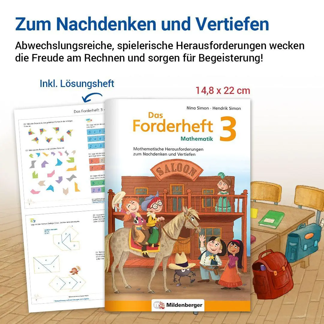Bild: 9783619354580 | Das Forderheft Mathematik 3 | Nina Simon (u. a.) | Broschüre | 48 S.