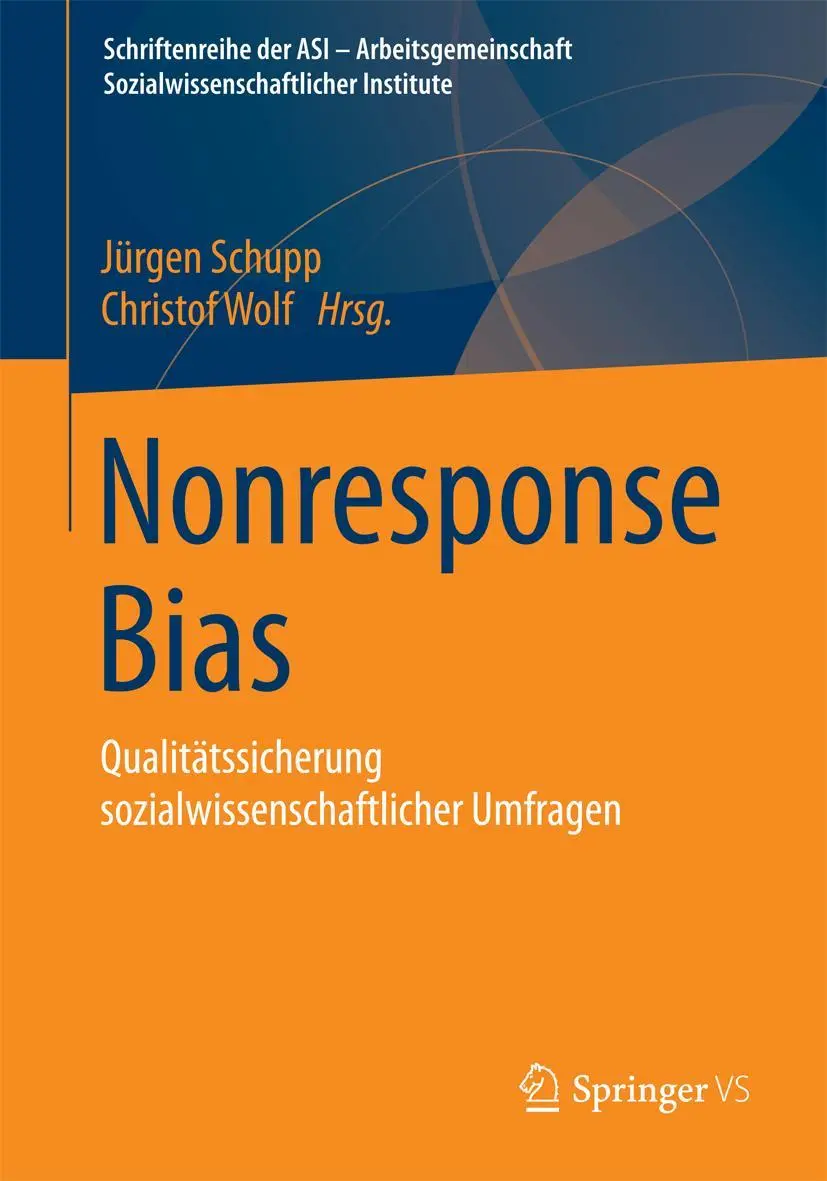 Cover: 9783658104580 | Nonresponse Bias | Christof Wolf (u. a.) | Taschenbuch | x | Deutsch