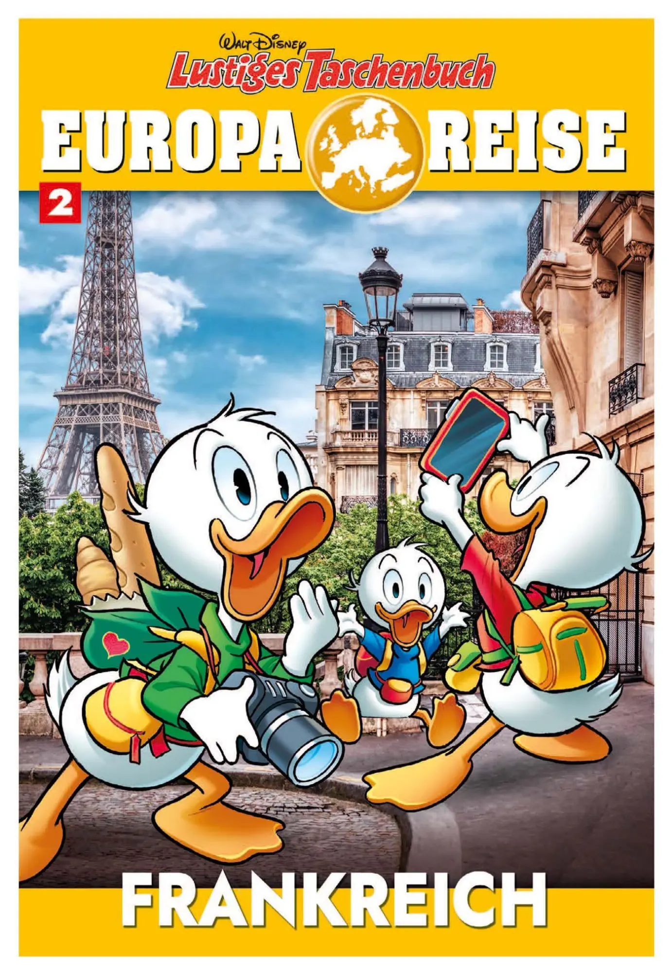 Cover: 9783841324580 | Lustiges Taschenbuch Europareise 02 | Frankreich | Disney | Buch