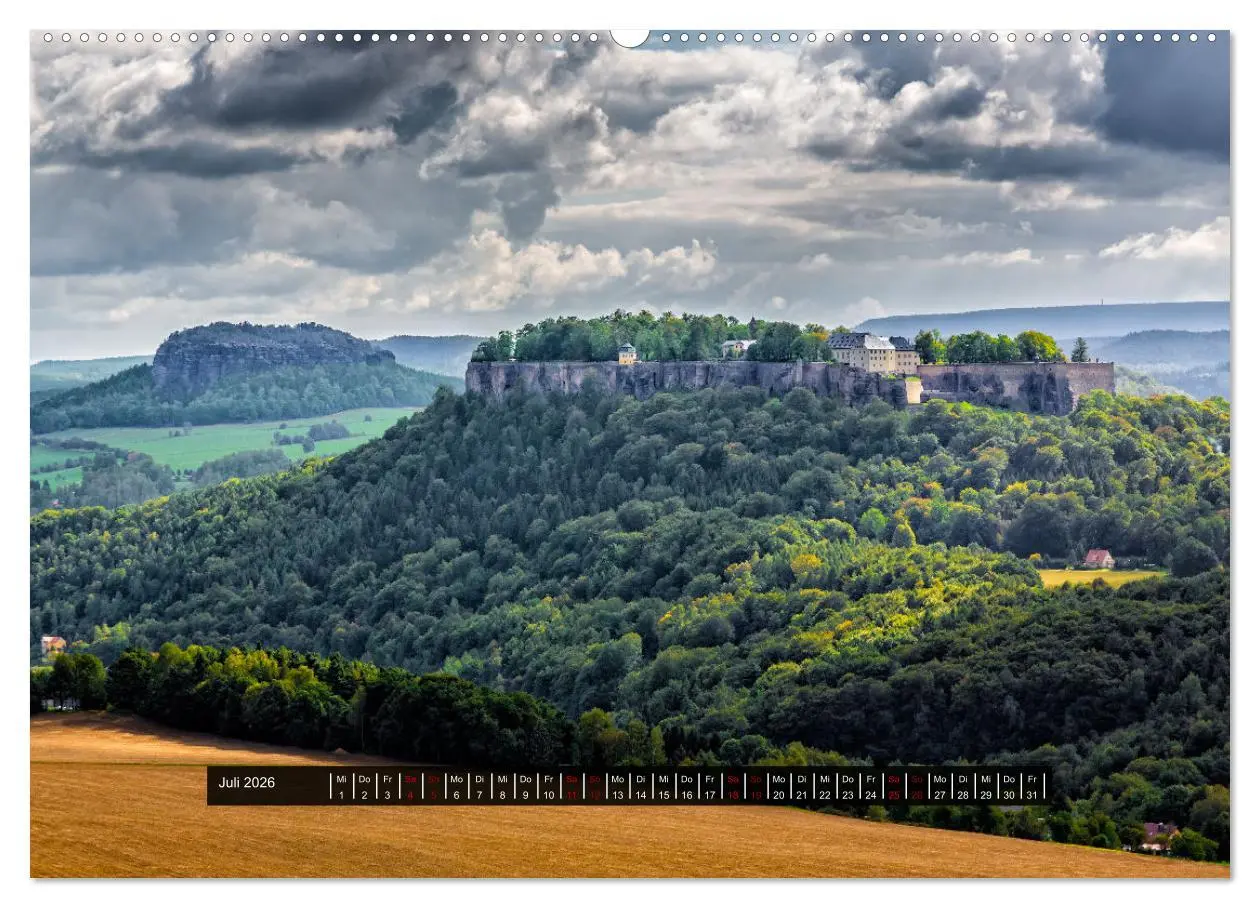 Bild: 9783457504680 | Naturparadies Sächsische Schweiz (Wandkalender 2026 DIN A2 quer),...