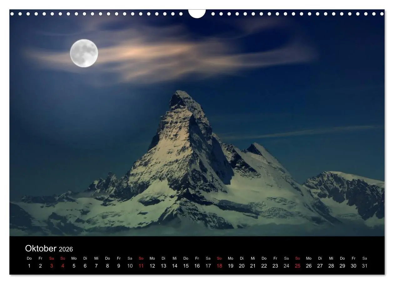 Bild: 9783516144680 | Faszination Matterhorn (Wandkalender 2026 DIN A3 quer), CALVENDO...