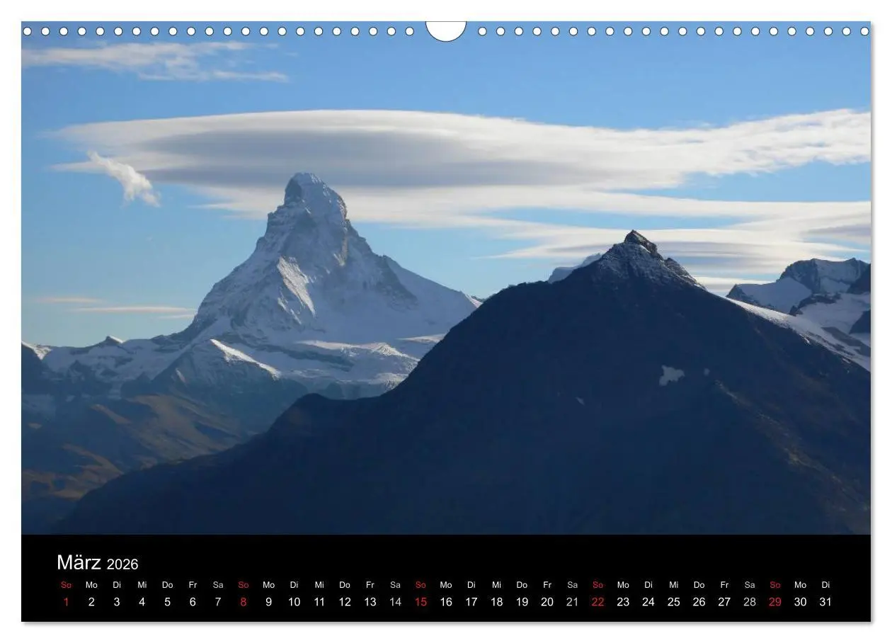 Bild: 9783516144680 | Faszination Matterhorn (Wandkalender 2026 DIN A3 quer), CALVENDO...