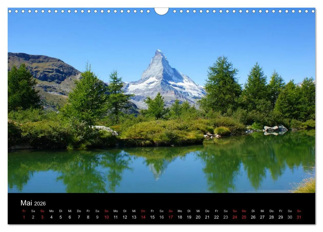 Bild: 9783516144680 | Faszination Matterhorn (Wandkalender 2026 DIN A3 quer), CALVENDO...