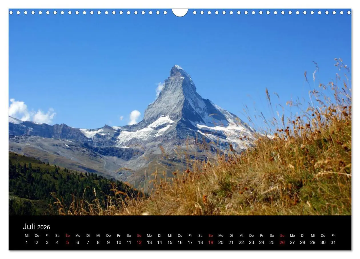 Bild: 9783516144680 | Faszination Matterhorn (Wandkalender 2026 DIN A3 quer), CALVENDO...