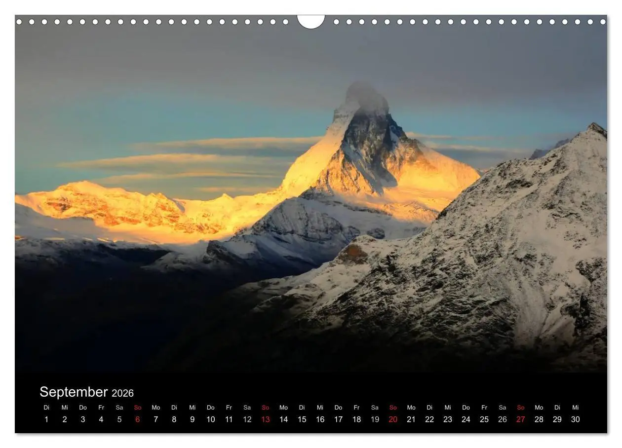 Bild: 9783516144680 | Faszination Matterhorn (Wandkalender 2026 DIN A3 quer), CALVENDO...