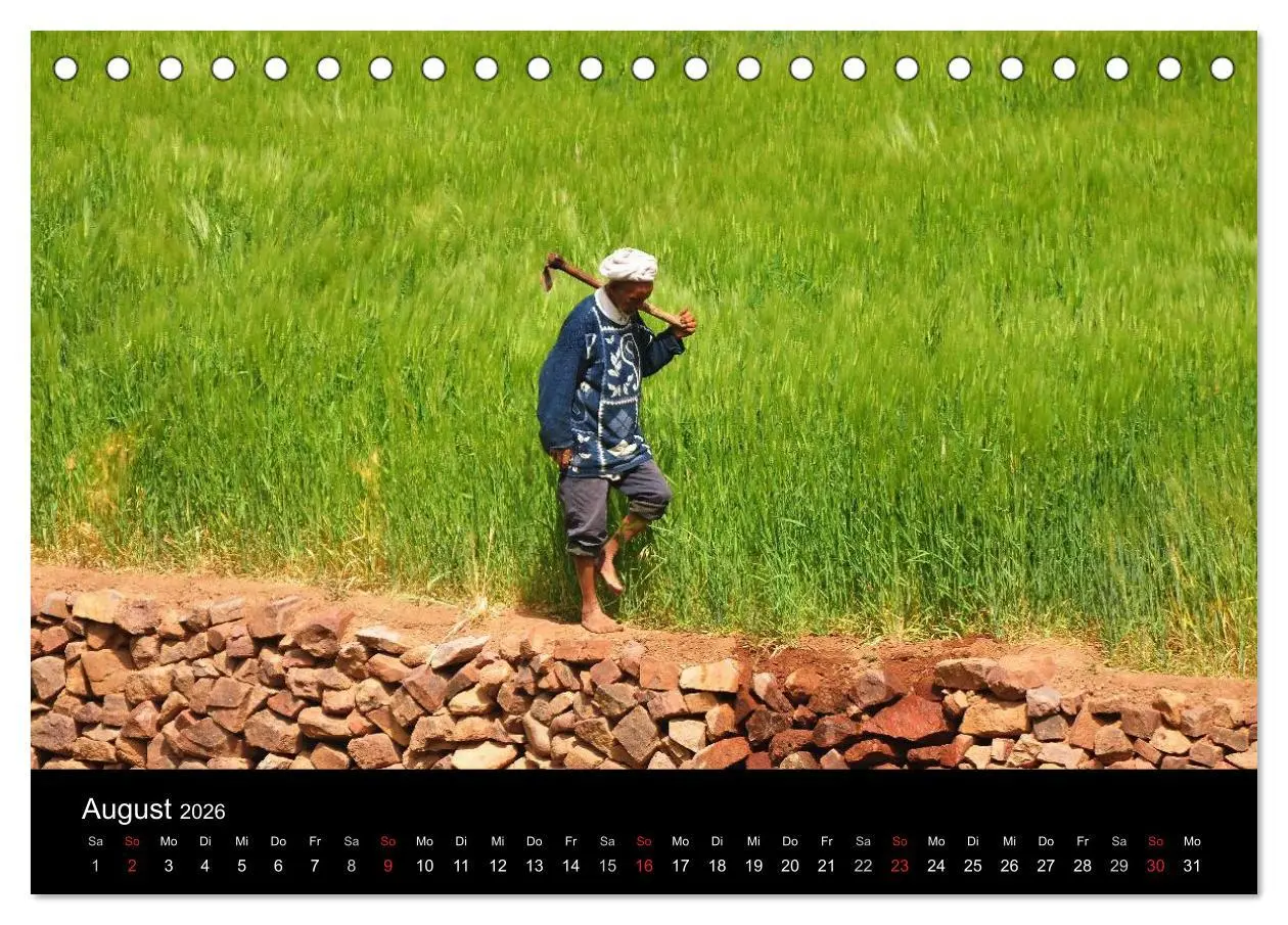 Bild: 9783516214680 | Marokko 2026 (Tischkalender 2026 DIN A5 quer), CALVENDO Monatskalender