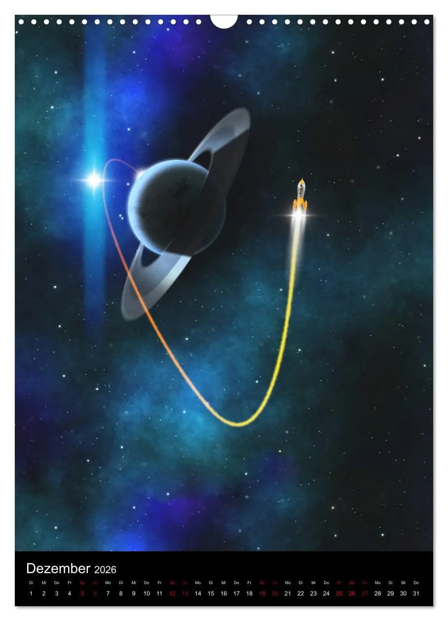Bild: 9783516384680 | Weit entfernte Welten (Wandkalender 2026 DIN A3 hoch), CALVENDO...