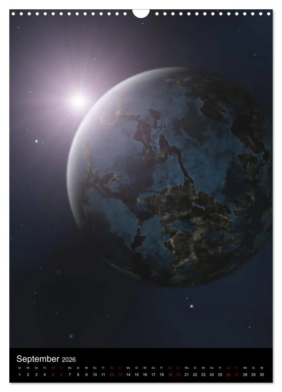 Bild: 9783516384680 | Weit entfernte Welten (Wandkalender 2026 DIN A3 hoch), CALVENDO...