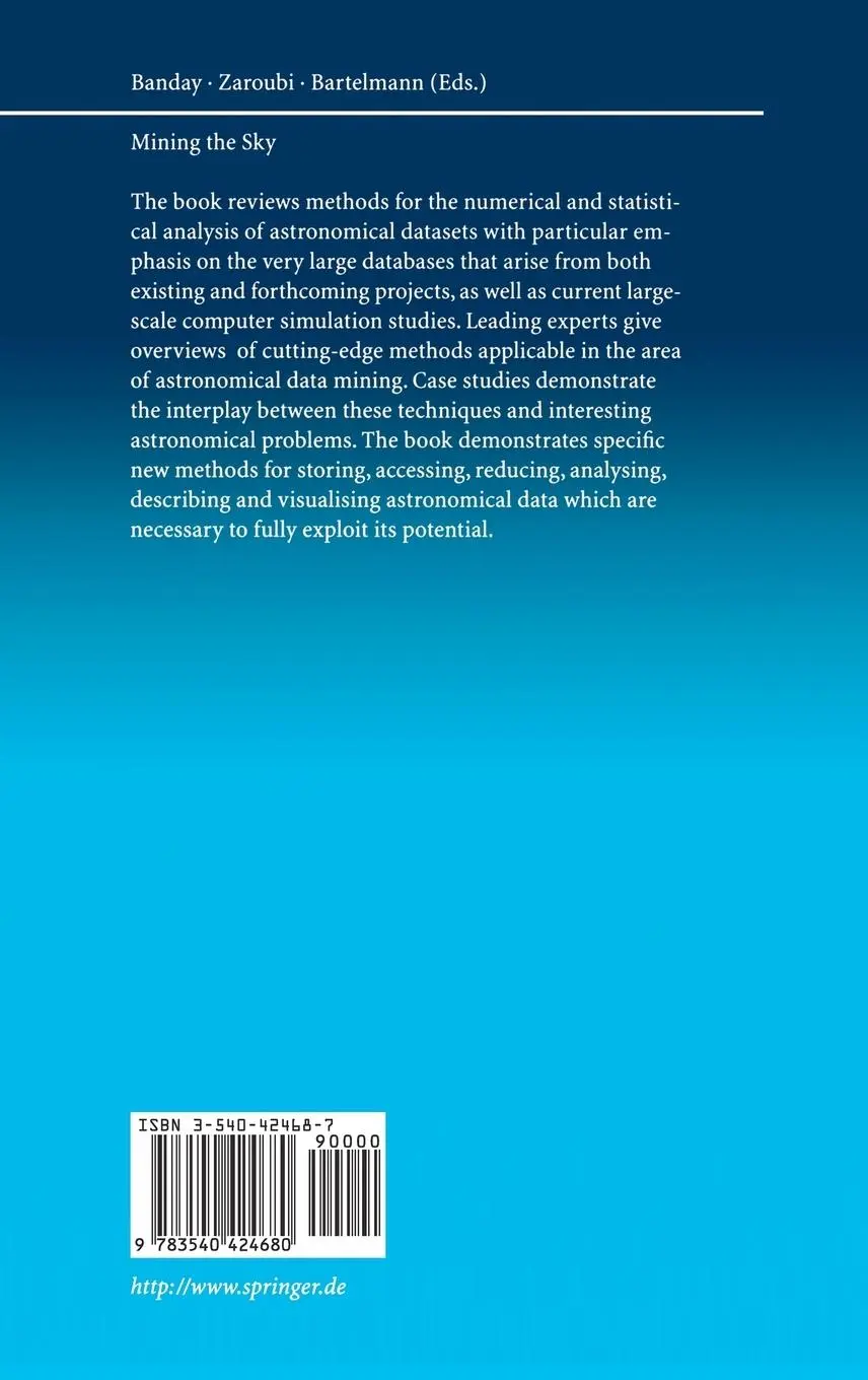 Rückseite: 9783540424680 | Mining the Sky | A. J. Banday (u. a.) | Buch | xv | Englisch | 2001