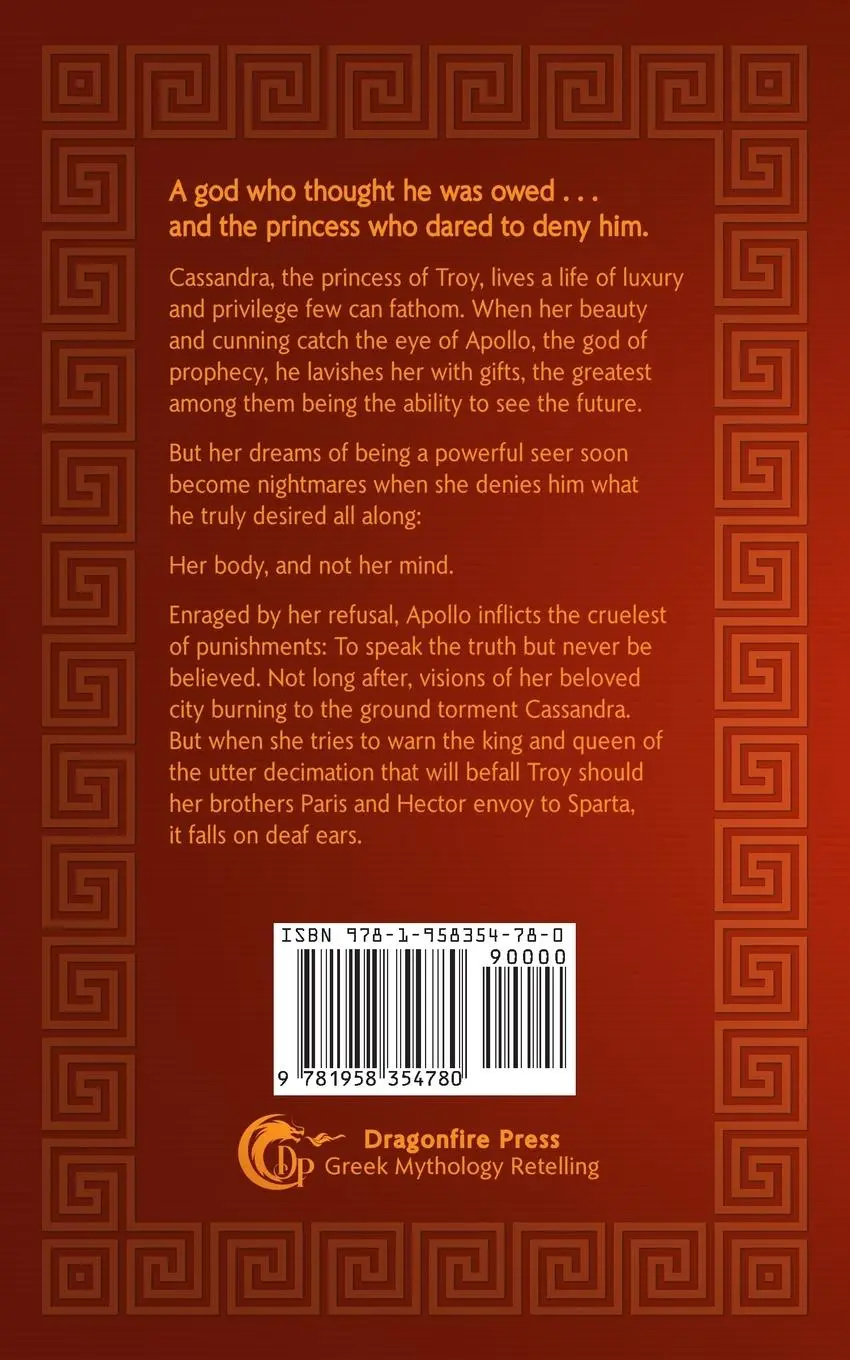 Rückseite: 9781958354780 | The Princess and the Prophecy | An Apollo and Cassandra Retelling