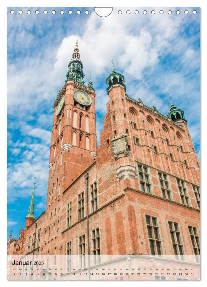 Bild: 9783435954780 | Danzig - Historische Altstadt (Wandkalender 2025 DIN A4 hoch),...