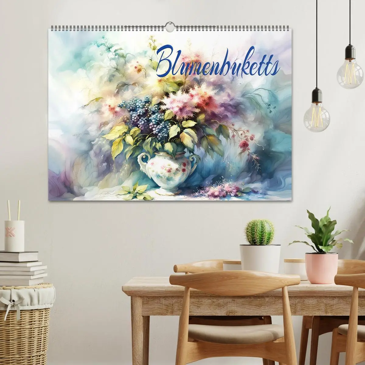 Bild: 9783457424780 | Blumenbuketts (Wandkalender 2026 DIN A2 quer), CALVENDO Monatskalender