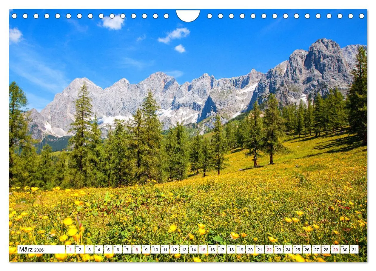 Bild: 9783457734780 | Ramsau am Dachstein (Wandkalender 2026 DIN A4 quer), CALVENDO...