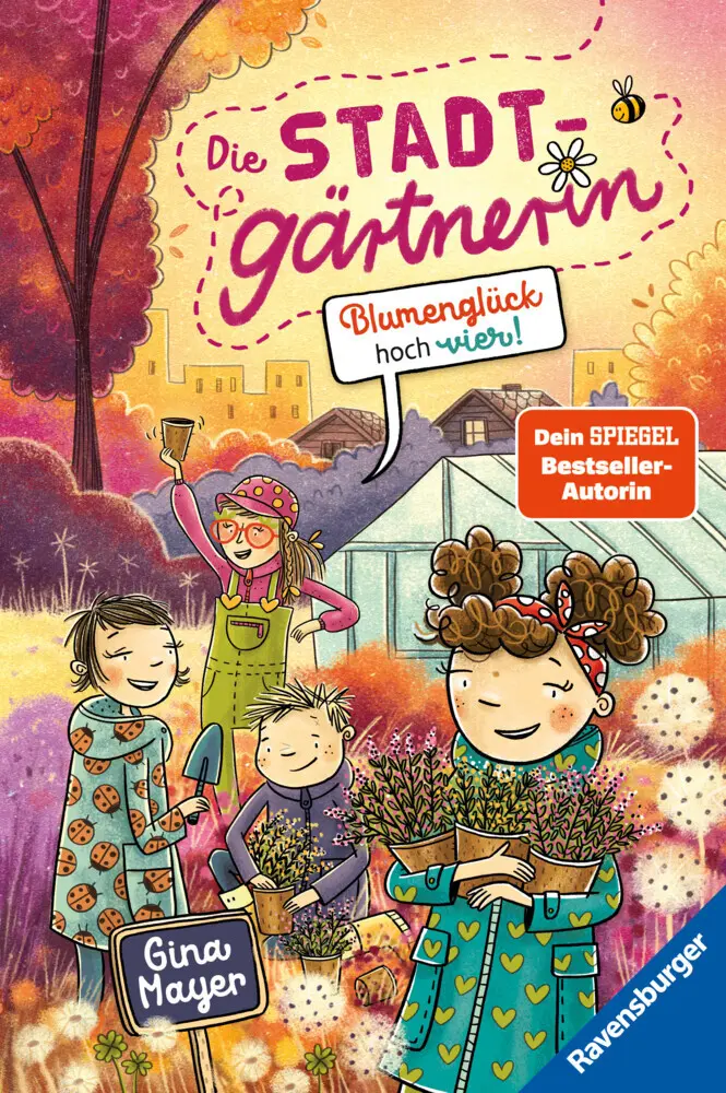 Cover: 9783473404780 | Die Stadtgärtnerin, Band 3 - Blumenglück hoch vier! | Gina Mayer